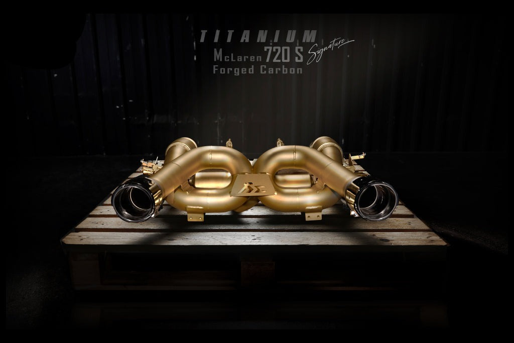Fi Exhaust Valvetronic Exhaust System For Mclaren 720S  Titanium Signature Series 4.0TT V8 17+
