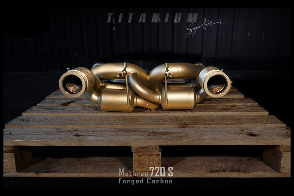 Fi Exhaust Valvetronic Exhaust System For Mclaren 720S  Titanium Signature Series 4.0TT V8 17+