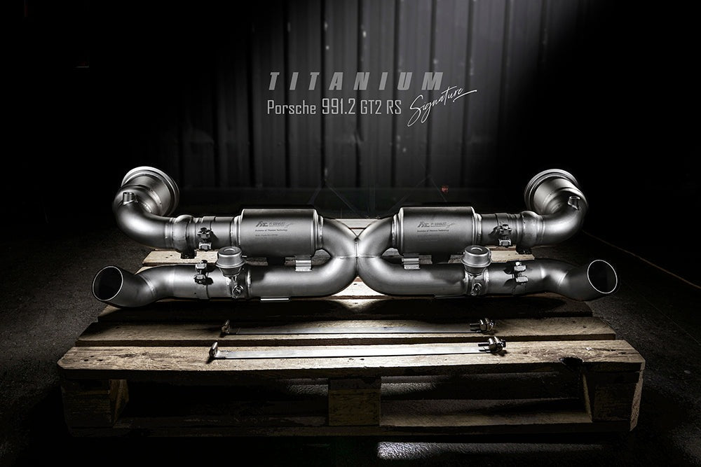 Fi Exhaust Valvetronic Exhaust System For Porsche 911 GT2 RS 991.2 Titanium Signature Series 17-19