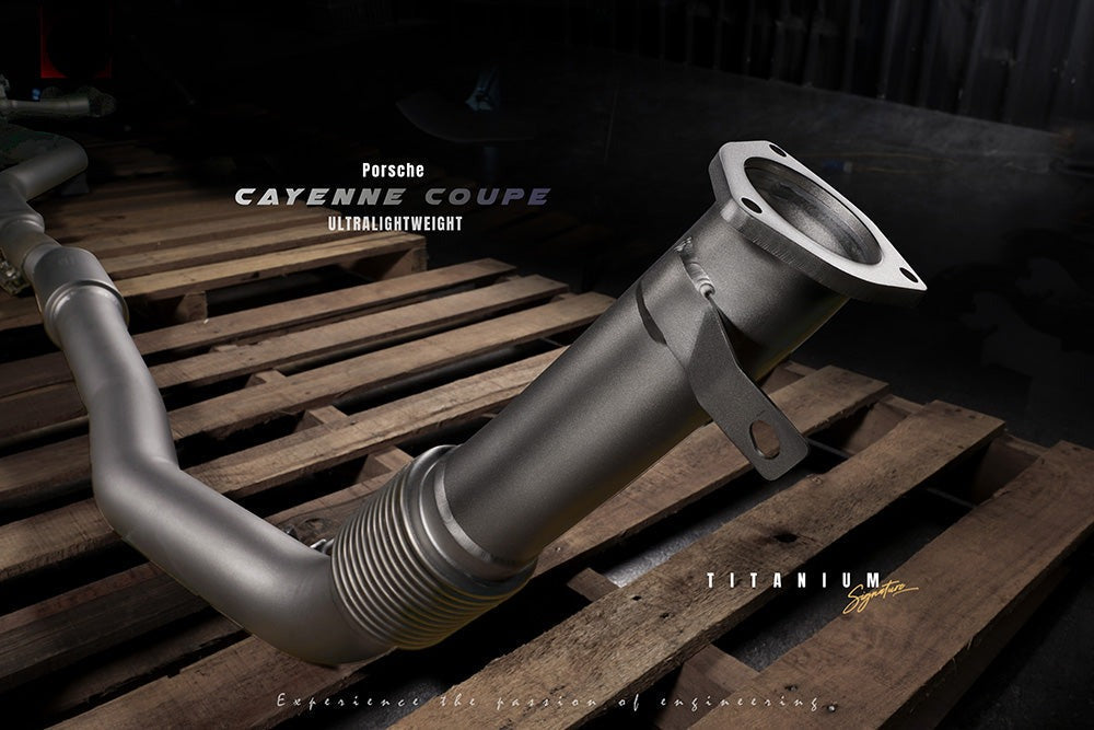 Fi Exhaust Valvetronic Exhaust System For Porsche Cayenne 9Y0 (OPF) 3.0T Titanium Signature Series Wagon / Coupe 20+