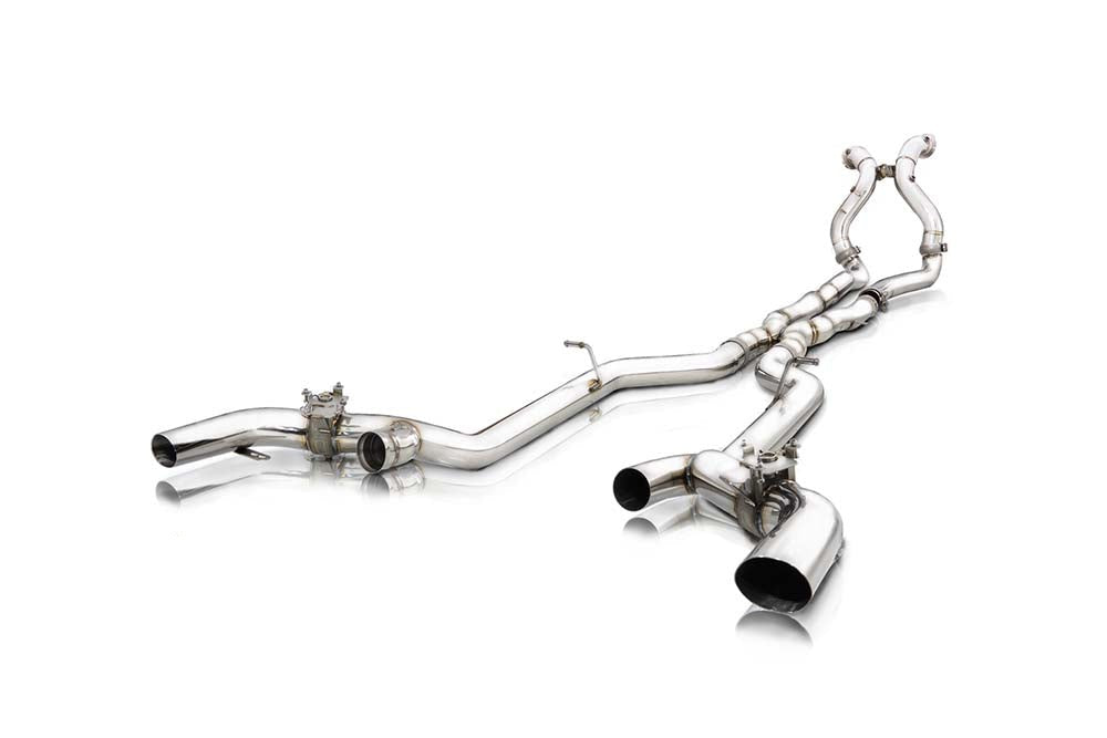 Fi Exhaust Valvetronic Exhaust System For Mercedes Benz AMG GTR C190 R190 4.0TT M178 Coupe 16+