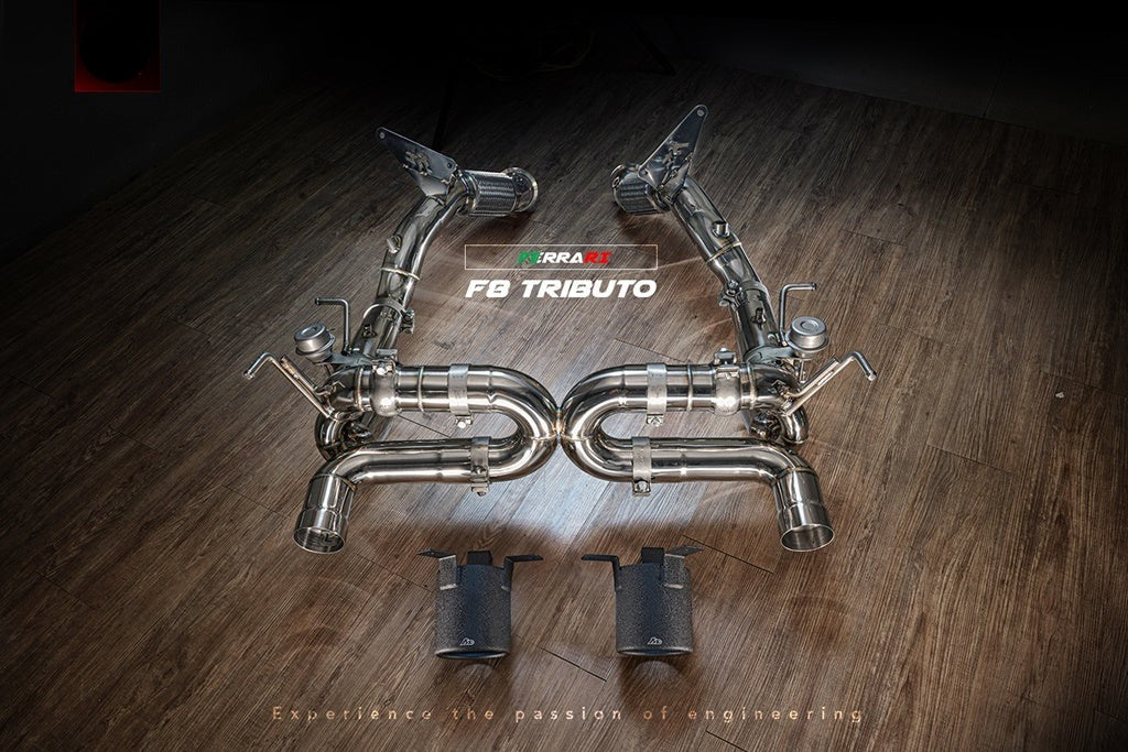 Fi Exhaust Valvetronic Exhaust System For Ferrari F8 Tributo 19+