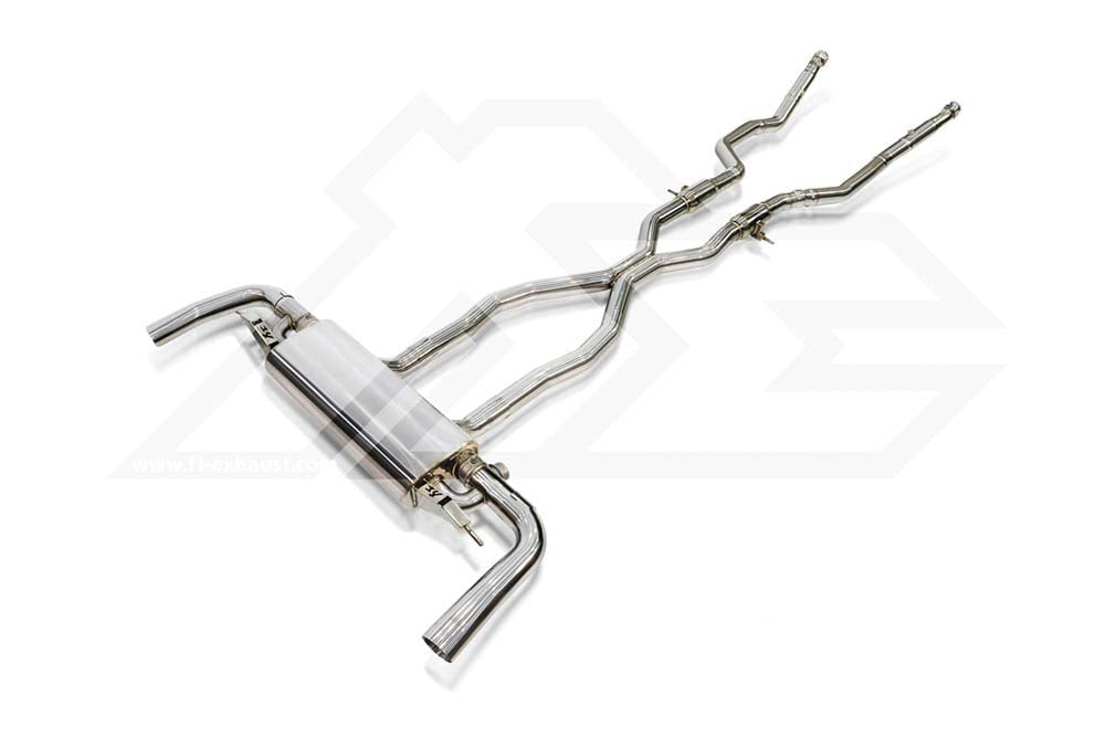 Fi Exhaust Valvetronic Exhaust System For Mercedes Benz AMG GLE63 W166 / C292 5.5TT M157 17-19