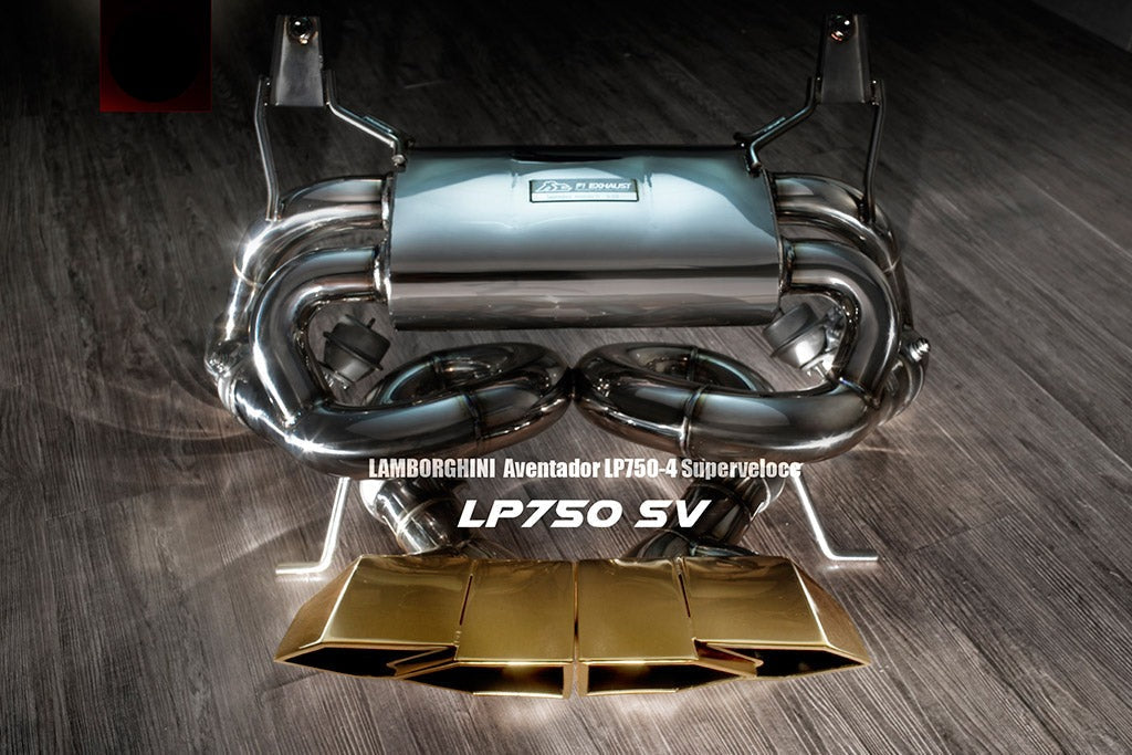 Fi Exhaust Valvetronic Exhaust System For Lamborghini Aventador SV LP750-4 15+
