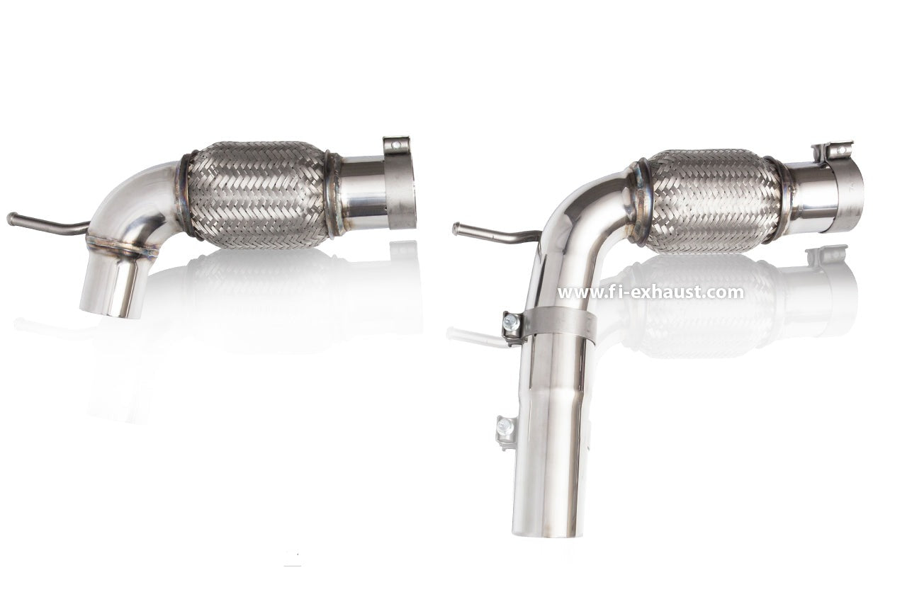 Fi Exhaust Valvetronic Exhaust System For Ford Mustang MK6 2.3T EcoBoost Dual Tips 15+