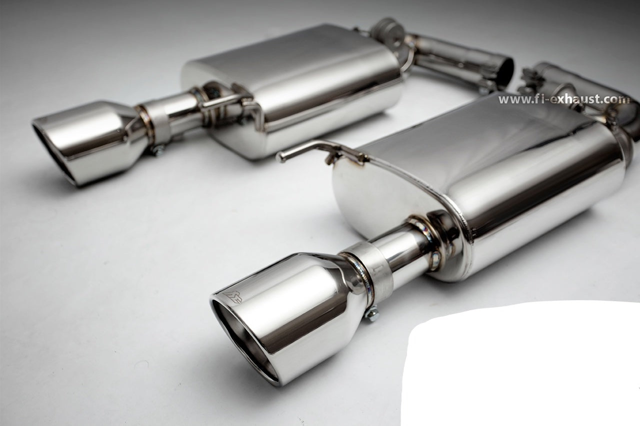 Fi Exhaust Valvetronic Exhaust System For Ford Mustang MK6 2.3T EcoBoost Quad Tips 15+