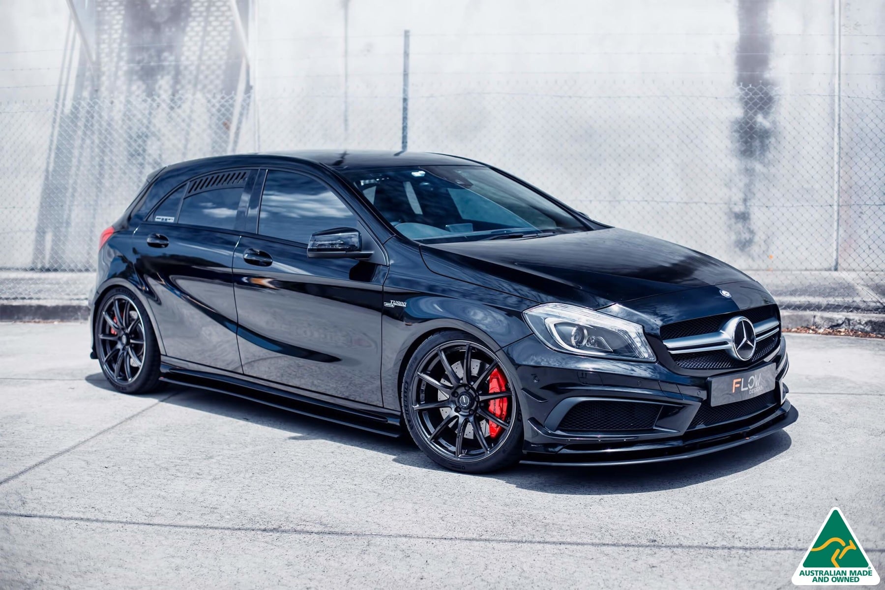 Mercedes-Benz A-Class A45 AMG W176 Front Lip Splitter