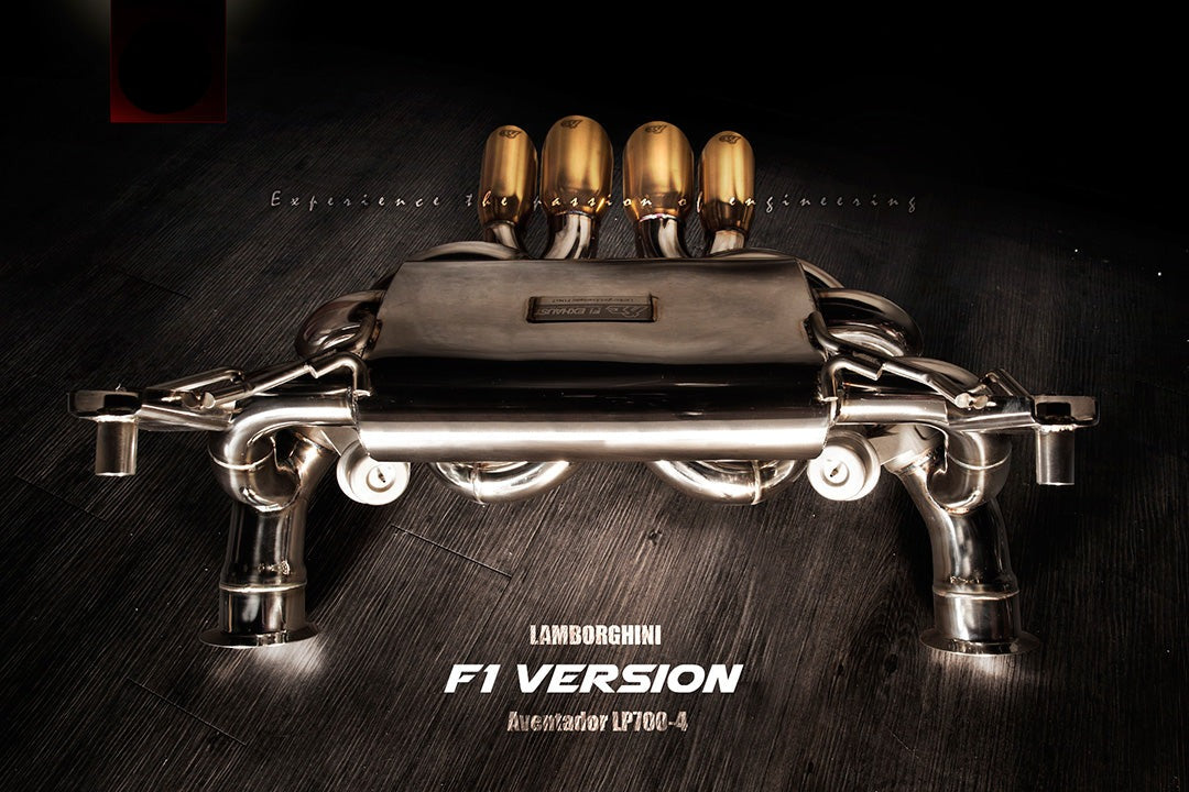 Fi Exhaust Valvetronic Exhaust System For Lamborghini Aventador F1 High Pitch Version LP700-4 11+