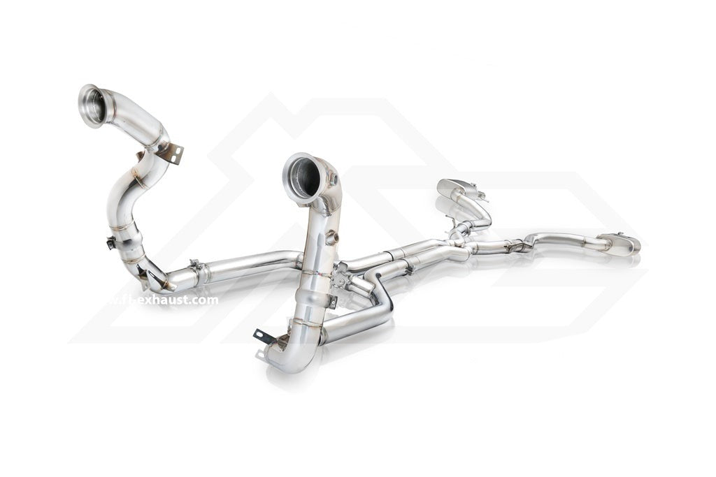 Fi Exhaust Valvetronic Exhaust System For Mercedes Benz AMG GT63 / GT63 S X290 4.0TT M177 4 Door Coupe 19+