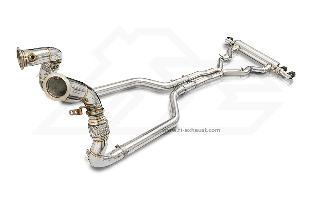Fi Exhaust Valvetronic Exhaust System For BMW M8 F91 F92 F93 Coupe Sedan Gran Coupe S63 19+