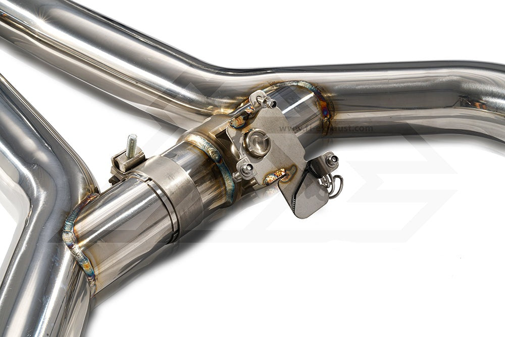Fi Exhaust Valvetronic Exhaust System For Mercedes Benz AMG GLC63 X253 / C253 4.0TT M276 17+