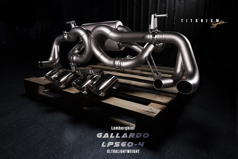Fi Exhaust Valvetronic Exhaust System For Lamborghini Gallardo LP560-4 Titanium Signature Series 08-13
