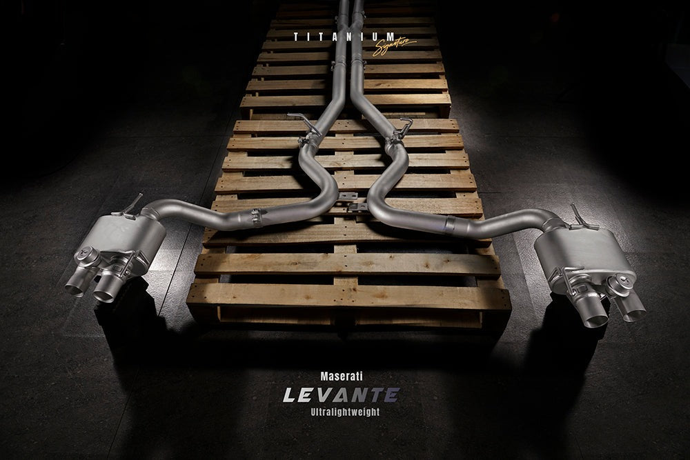 Fi Exhaust Valvetronic Exhaust System For Maserati Levante S Titanium Signature Series 3.0TT V6 17+