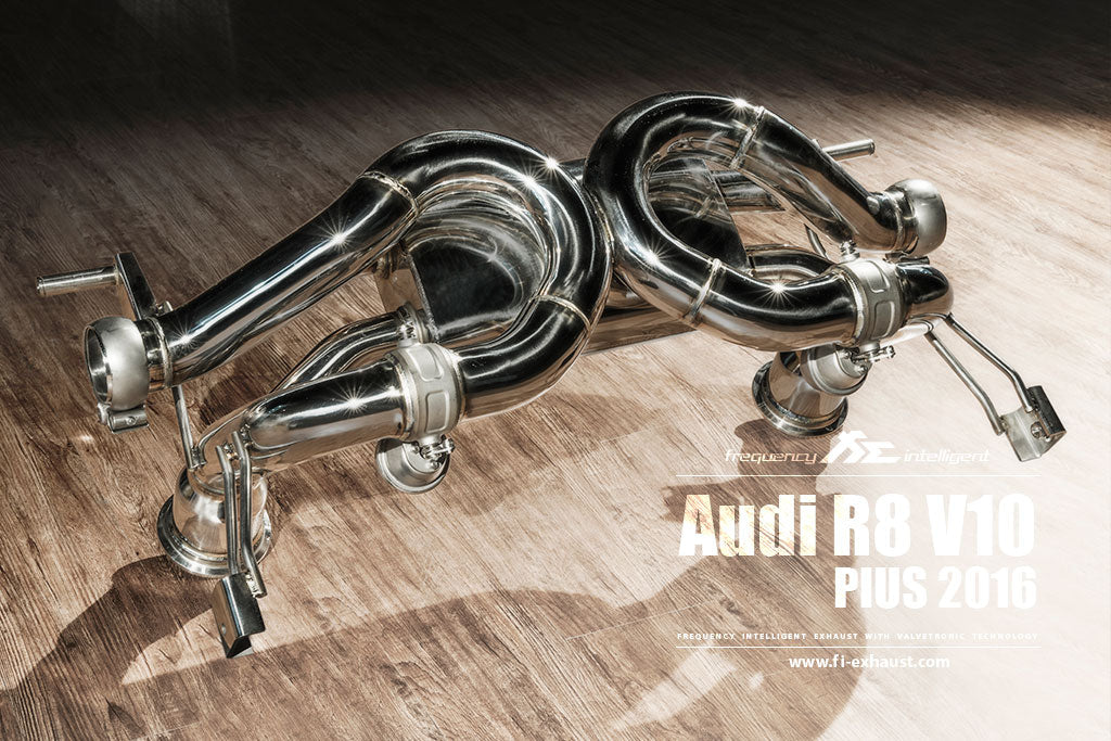 Fi Exhaust Valvetronic Exhaust System For Audi R8 V10 / Plus MK2 16-18