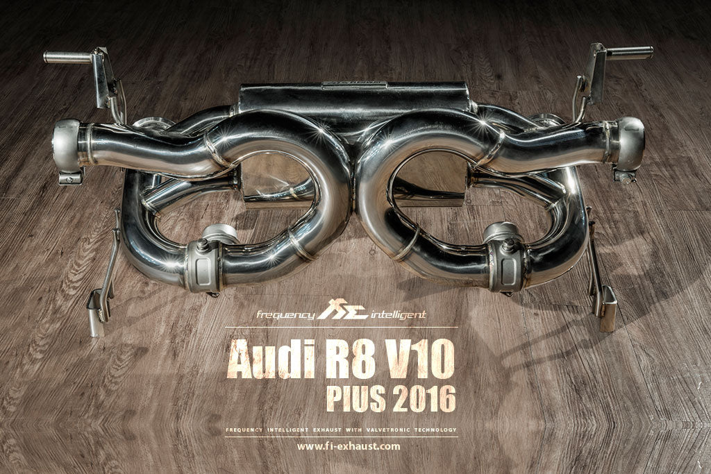Fi Exhaust Valvetronic Exhaust System For Audi R8 V10 / Plus MK2 16-18
