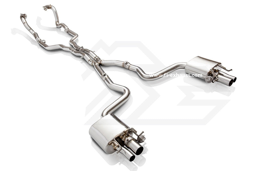 Fi Exhaust Valvetronic Exhaust System For Mercedes Benz AMG C63 W205 4.0TT M177 14-21